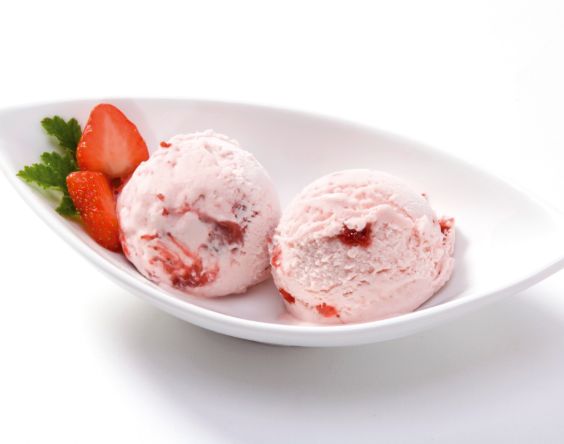 Classic Strawberry Ice Cream